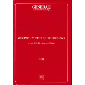 Massime e note di giurisprudenza.