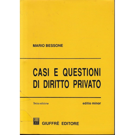 Casi e questioni di diritto privato. Editio minor