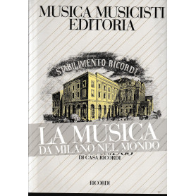 Musica musicisti editoria. 175 anni di casa ricordi 1808 - 1983.