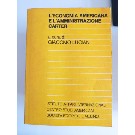 l'economia americana e l'amministrazione Carter