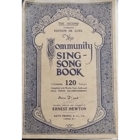 The community sing song book