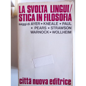 La svolta linguistica in filosofia
