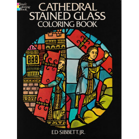 Cathedral Stained Glass Coloring Book