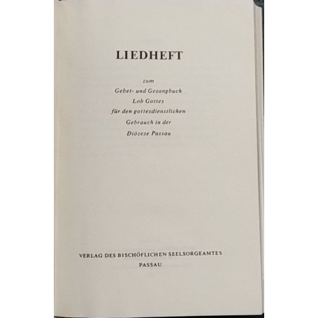 Liedheft