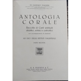 Antologia corale. Parte seconda