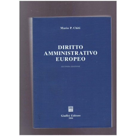 Diritto amministrativo europeo