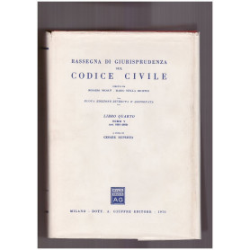 Rassegna di giurisprudenza sul Codice Civile Libro Quarto Tomo V (art. 1823-2059)
