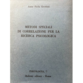 Metodi speciali di correlazione per la ricerca psicologica