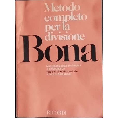 Metodo completo per la divisione Bona