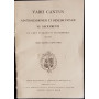 Varii cantus ad processionem et benedictionenm