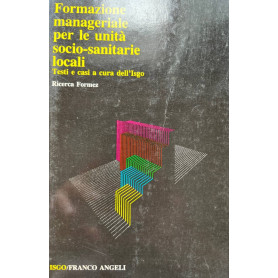 Formazione manageriale per le unità socio-sanitarie locali