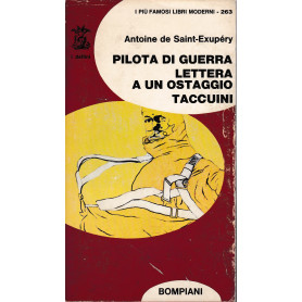 Pilota di guerra - Lettera a un ostaggio - Taccuini