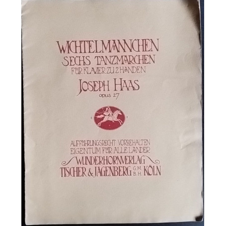 Wichtelmannchen sechs tanzmarchen fur klavier zu 2 handen