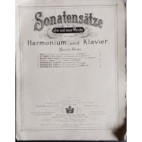 Sonatensatze alter und neuer Meister. Harmonium und Klavier