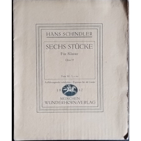 Sechs Stucke. Fur Klavier