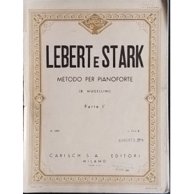 Lebert e stark. Metodo per pianoforte. Parte I