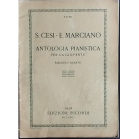 Antologia pianistica per la gioventù. Fascicolo quarto