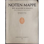 Noten mappe des Klavier-Schulers