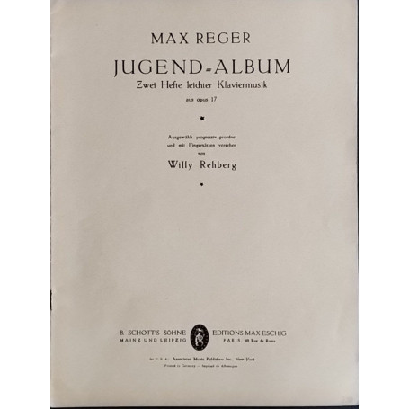 Jugend Album. Zwei Hefte leichter Klaviermusik