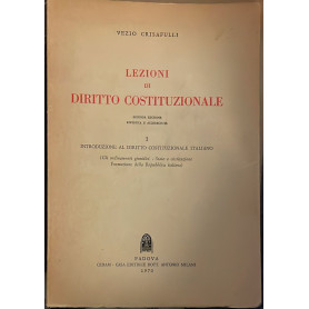 Lezioni di diritto costituzionale-I