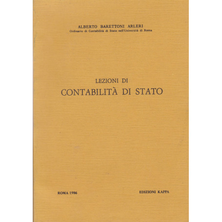 Lezioni di contabilità  di Stato