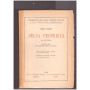 Della Proprietà. Libro Terzo. Art. 957-1026