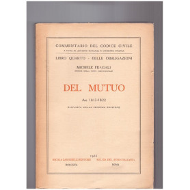 Del mutuo Libro Quarto Art. 1813-1822