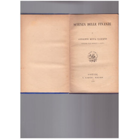 Scienza delle finanze Manuali Barbèra III.