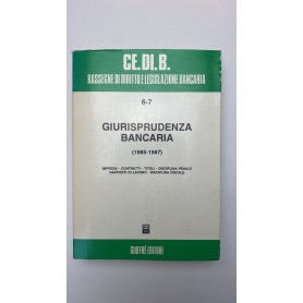 Giurisprudenza bancaria (1985-1987)