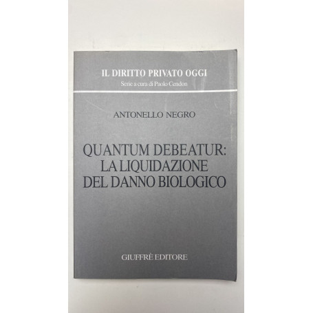 Quantum debeatur: la liquidazione del danno biologico