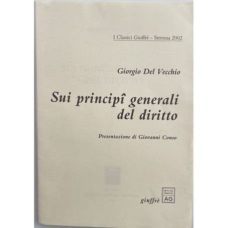 Sui principi generali del diritto