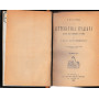 Lezioni di letteratura italiana. Volume II.
