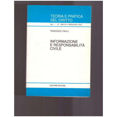 Informazione e responsabilità civile