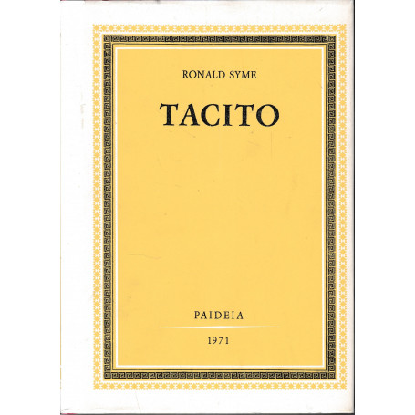 Tacito vol. II°. Prima edizione.