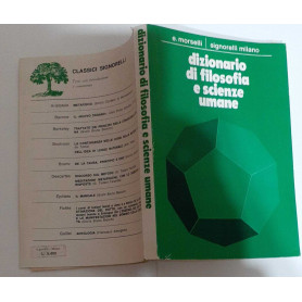 Dizionario di filosofia e scienze umane