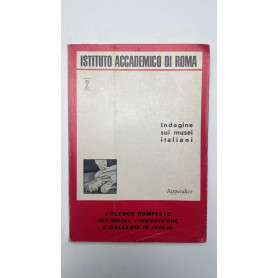 Indagine sui musei italiani