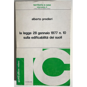 La legge 28 gennaio 1977 n.10 sulla edificabilita' dei suoli