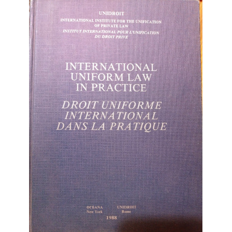 International uniform law in practice