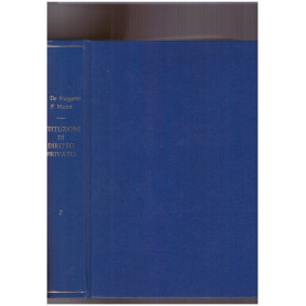 Istituzioni di diritto privato Volume Secondo