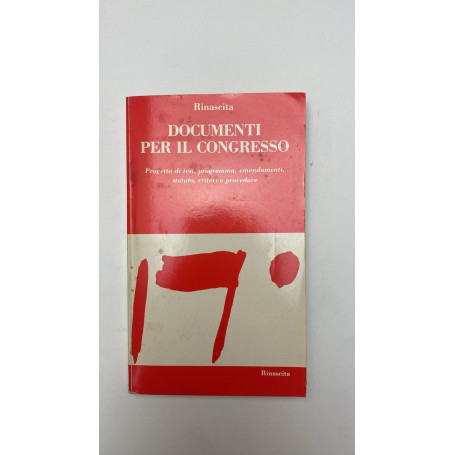 Documenti per il congresso