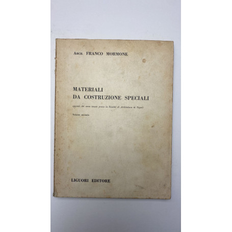 Materiali da costruzione speciali