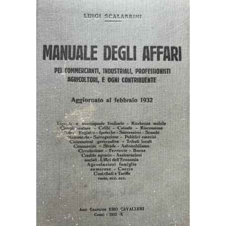 Manuale degli affari