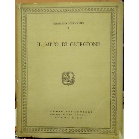 Il mito di Giorgione