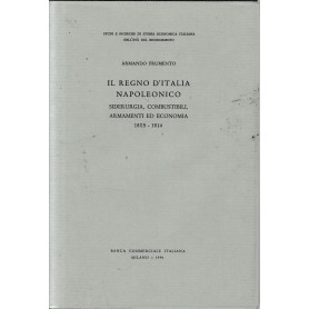 Il Regno d'Italia Napoleonico. Siderurgia combustibili armamenti ed economia 1805-1814.