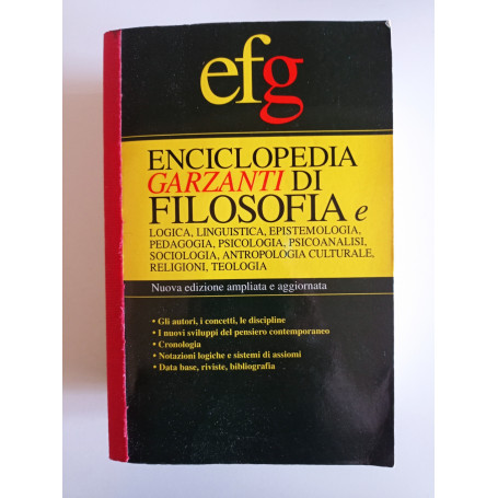 Enciclopedia Garzanti di filosofia