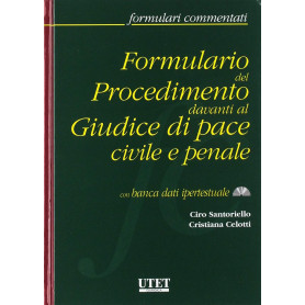 Formulario del procedimento davanti al giudice di pace civile e penale