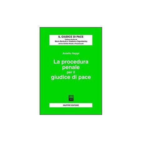 La procedura penale per il giudice di pace