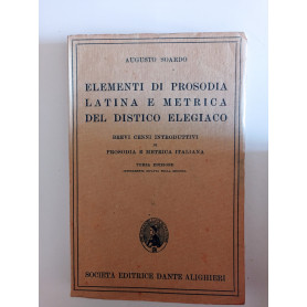Elementi di prosodia latina e metrica del distico elegiaco