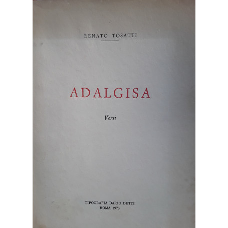Adalgisa. Versi