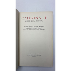 Caterina II racconta la sua vita